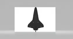 Space shuttle 3D model