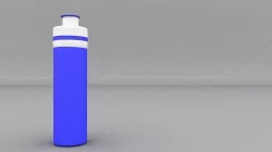 Sporty Bottle Drink Low-poly 3D model