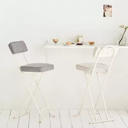 Square pastel bar stool 3D model