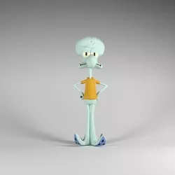 Squidward  3D model