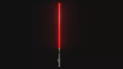 Star Wars Lightsaber 01 Red - SciFi Character Weapon Low-poly 3D model