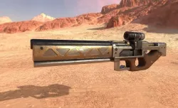 Steampunk  weapon Low-poly 3D model