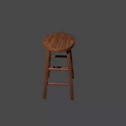 stool 3d model 3D model