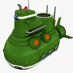 Submarine 3D model