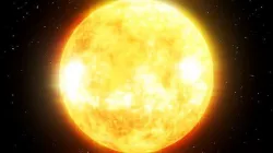 Sun Central Star Estrela Central Low-poly 3D model
