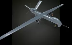 TAI anka UAV 3D model