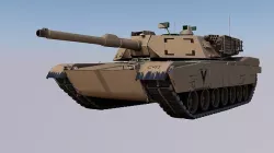 tank M1 Abrams 3D model