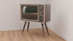 Television 70s 3D model