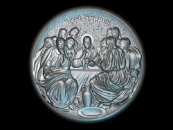 The Last Supper 3d model for cnc machines and 3d printers 3D model