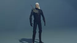 The witcher  3D model