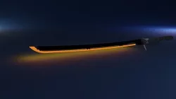 Thermal Katana Low-poly 3D model