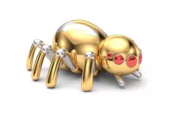 Tiny Decorative Spider 3D model