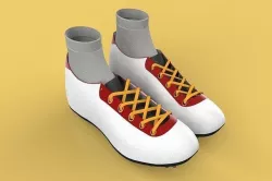 TRAIL RUNNING TRAINER SHOES SNEAKER FOOTBALL SOCCER 3D model