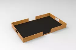 Tray Rectangular Low-poly 3D model