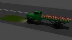 Truck Model Bussing-NAG 500S 3D model