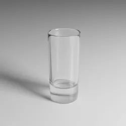 Vodka glass 3D model