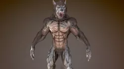 Werewolf 3D model