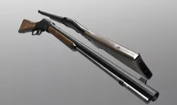 Winchester Low-poly 3D model