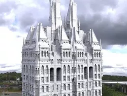 Wizards Library Arch wizard tower 1 3D 3D model