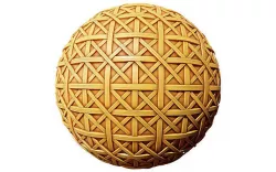 Wood Wicker Seamless pbr Texture