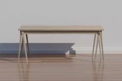 wooden desk code DEC 82 OAK wood texture 3D model
