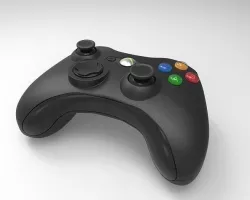 Xbox controller 3D model