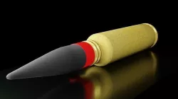 30mm Avenger Auto Cannon Round 3D model