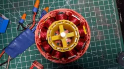 3D-Printed BLDC (Brushless DC Motor)