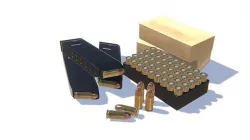 45ACP Ammo Pack Low-poly 3D model