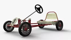 70s Pedal Car 3D model