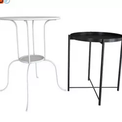 A set of coffee side  tables LINDVED  GLADOM 3D model