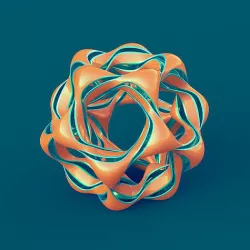 abstract object 3D model