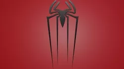 Amazing Spiderman logo 3d model Low-poly 3D model