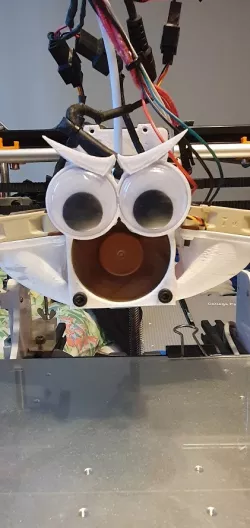 Angry face for 40mm fan