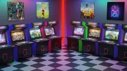 Arcade Station Low-poly 3D model
