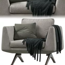 Armchair Hepburn De La Espada 3D model