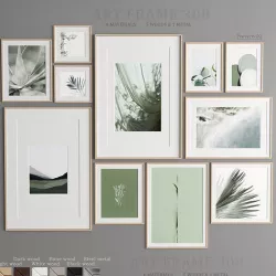 Art Frame 308 Low-poly 3D model
