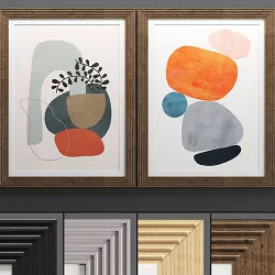 Art Frame 665 Low-poly 3D model
