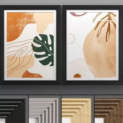 Art Frame 675 Low-poly 3D model