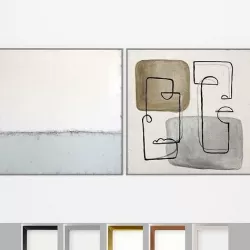 Art Frames 145- Acrylic painting canvas 3D model