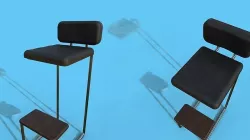 Bar chair 3D model