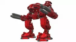 Battle mech robot ord 9R 3D model