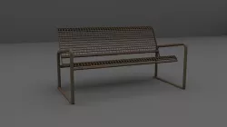 Bench 3D model