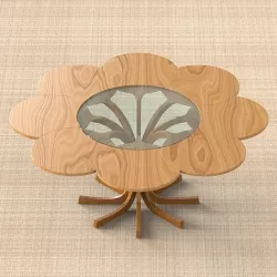 Bespoke Luxury Table Low-poly 3D model