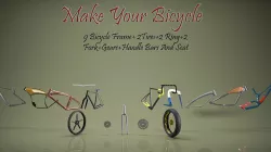 Bicycle Pack Low-poly 3D model
