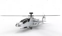 Boeing AH 64D Longbow Apache 3D model