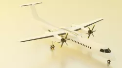 Bombardier Dash-8 Q400 3D model