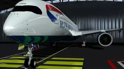 British-Airways Low-poly 3D model