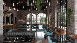Cafe Restourant Bar 3D model