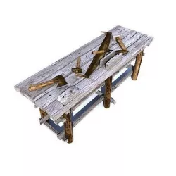 carpenters table 3D model